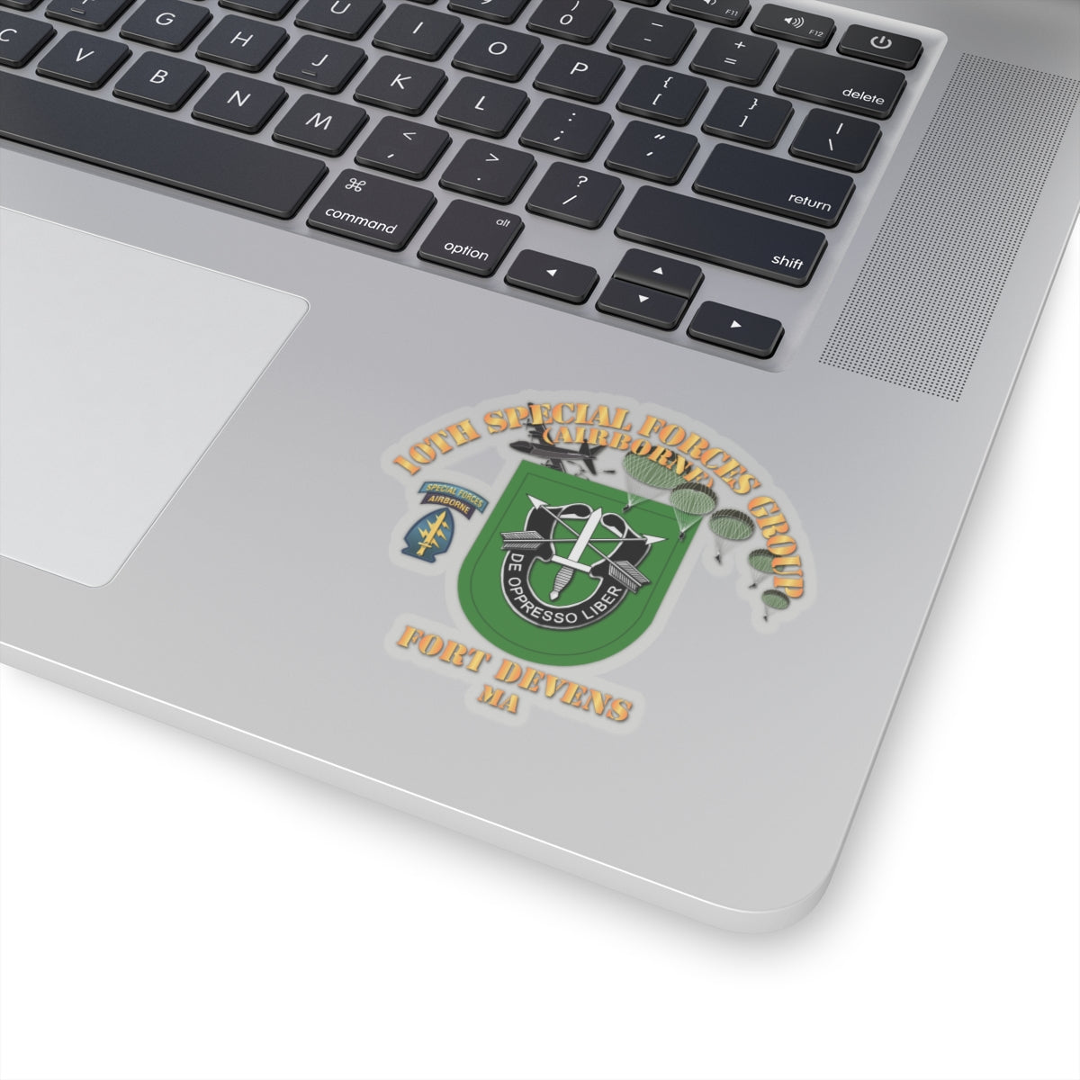 Kiss-Cut Stickers - SOF - 10th SFG - Ft Devens MA