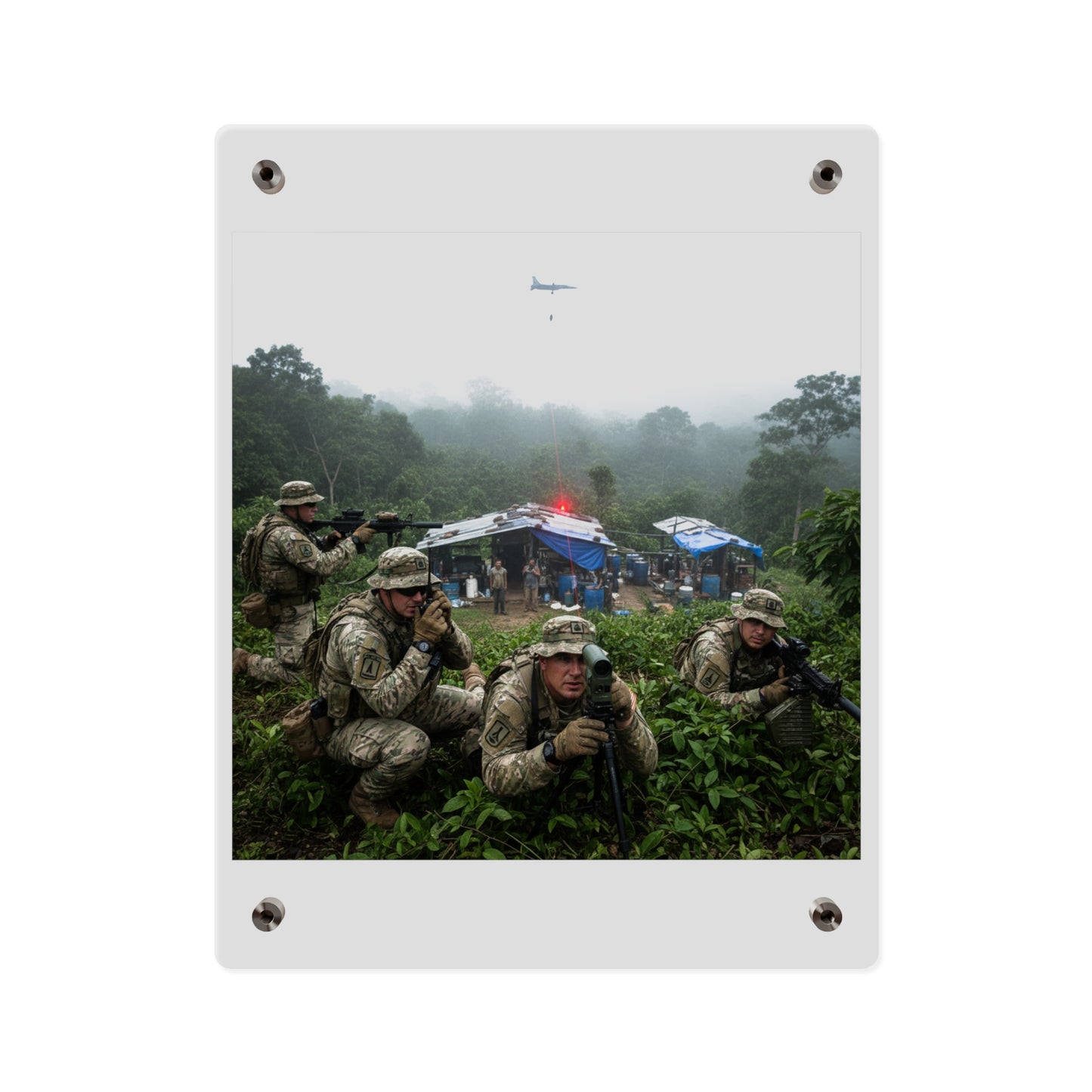 Acrylic Wall Art Panel - Jungle lab