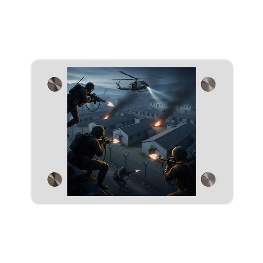 Acrylic Wall Art Panel - Son Tay Rescue during the Vietnam War