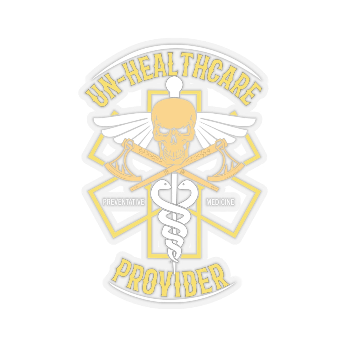 Kiss-Cut Stickers - UN-Healthcare Provider wo Background X 300