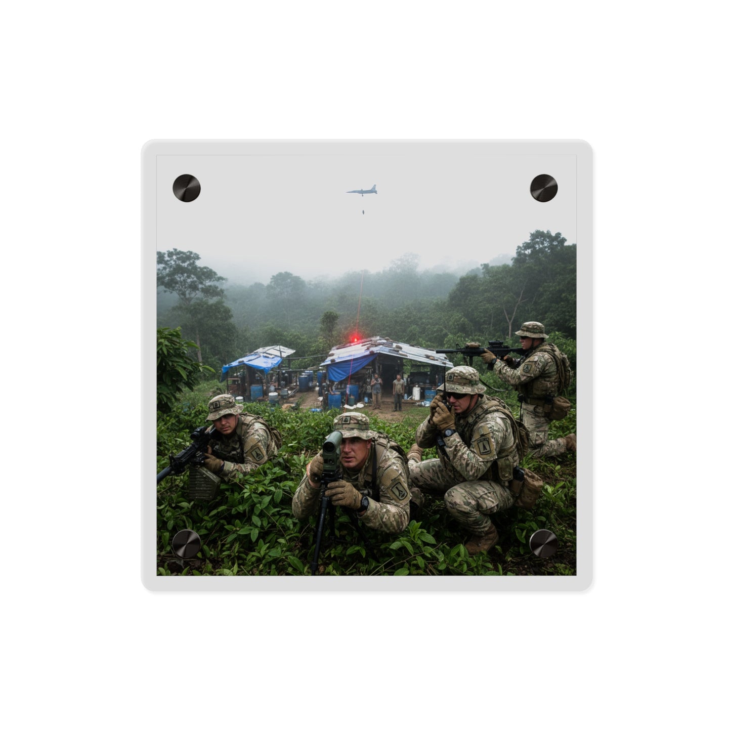 Acrylic Wall Art Panel - Jungle lab