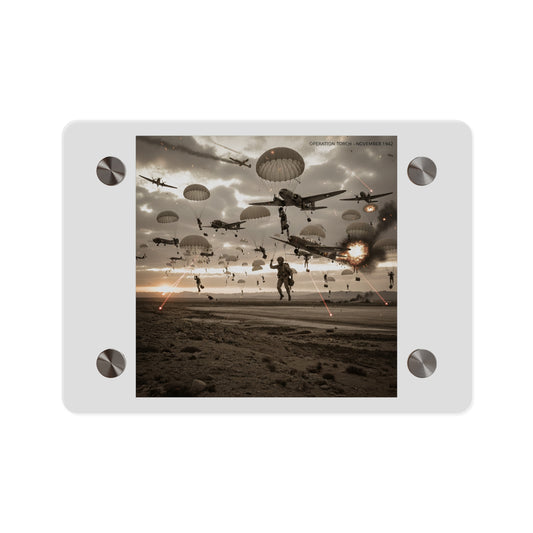 Acrylic Wall Art Panel - Operation Torch Nov 1942