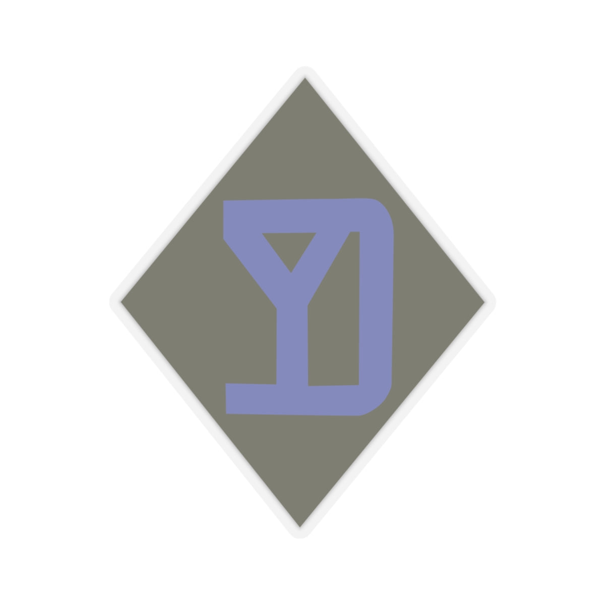 Kiss-Cut Stickers - SSI - 26th Infantry Division X 300