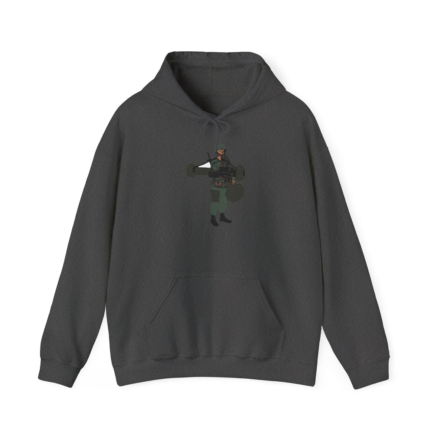 Unisex Heavy Blend Hooded Sweatshirt - Ant Armor Javelin Move X 300