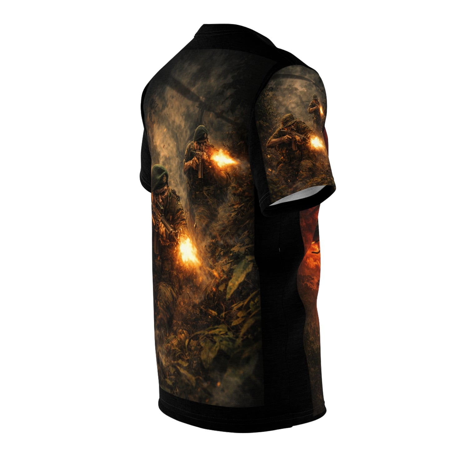 MACV-SOG Tribute Tee — "Help Is on the Way" Airborne Mobile Force Shirt