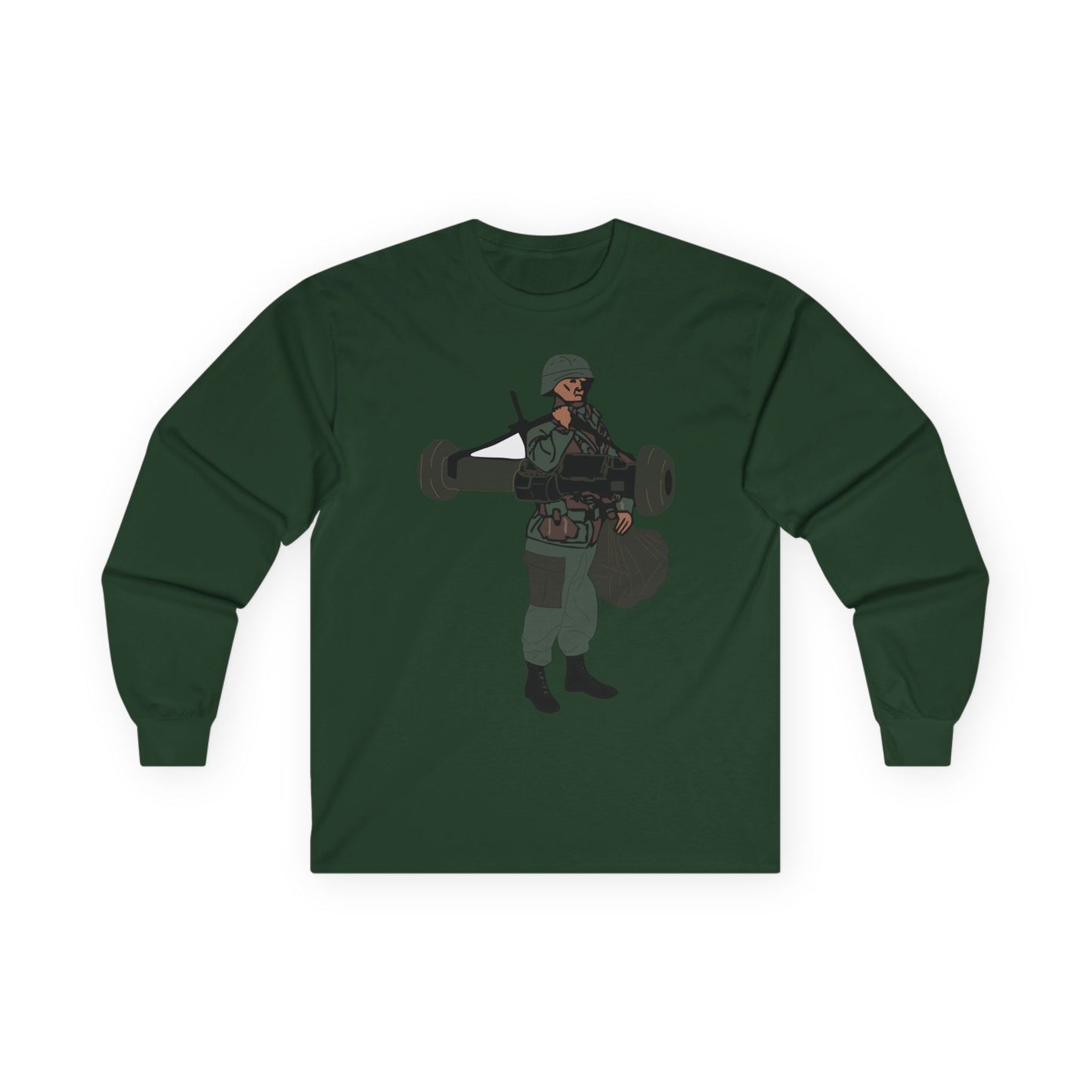 Unisex Ultra Cotton Long Sleeve Tee - Ant Armor Javelin Move X 300