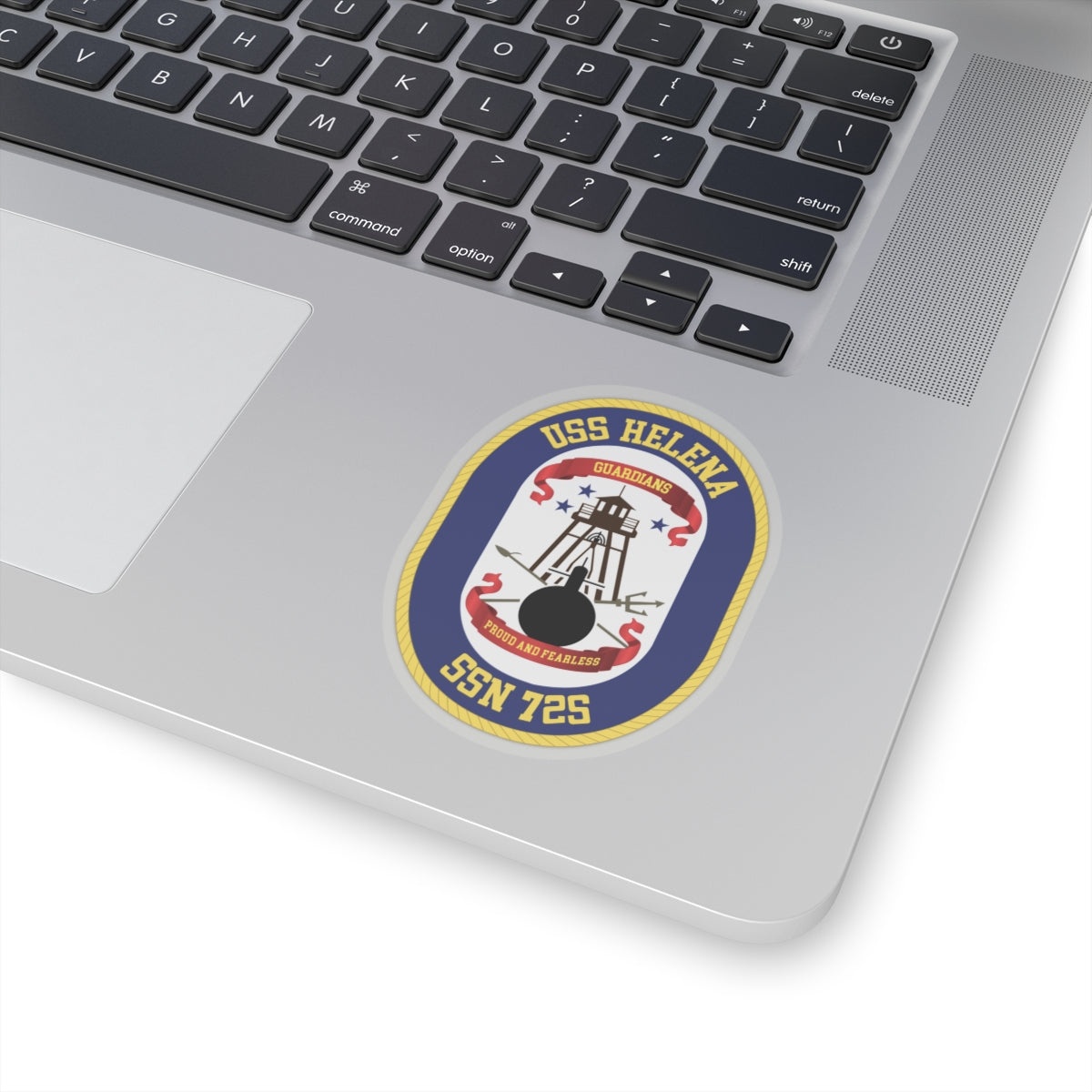 Kiss-Cut Stickers - Navy - USS Helena (SSBN 725) wo Txt