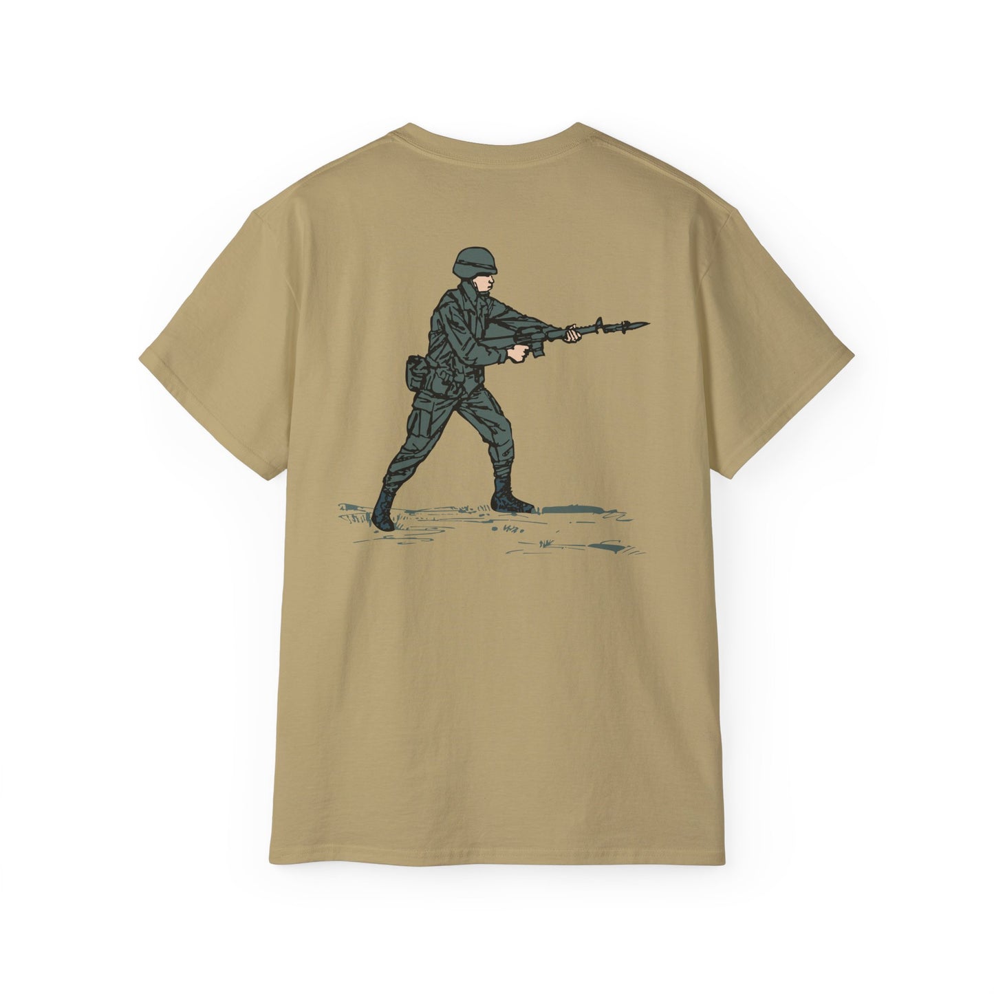 Unisex Ultra Cotton Tee - Bayonet Training-Modified Thrust X 300