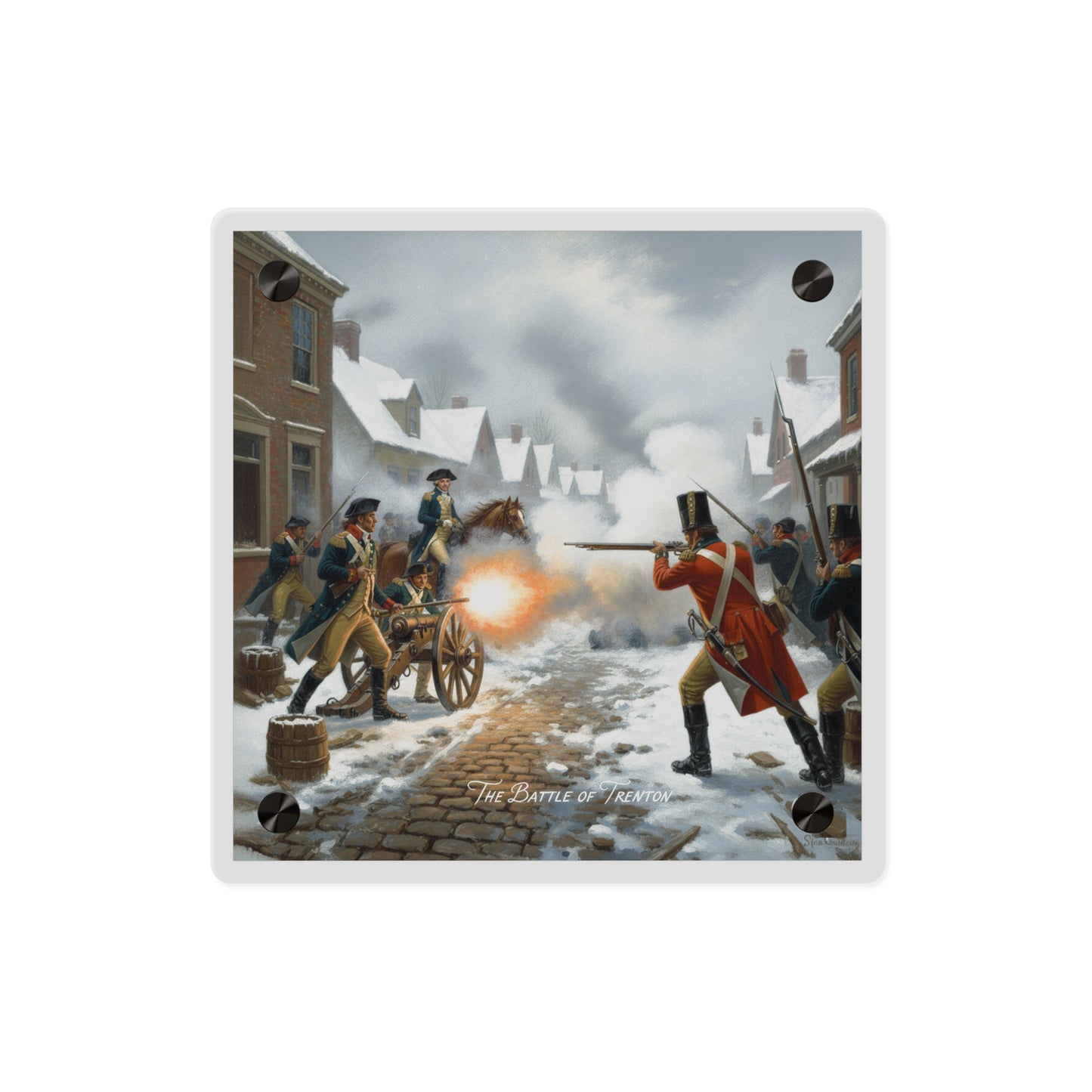Acrylic Wall Art Panel - Battle of Trenton