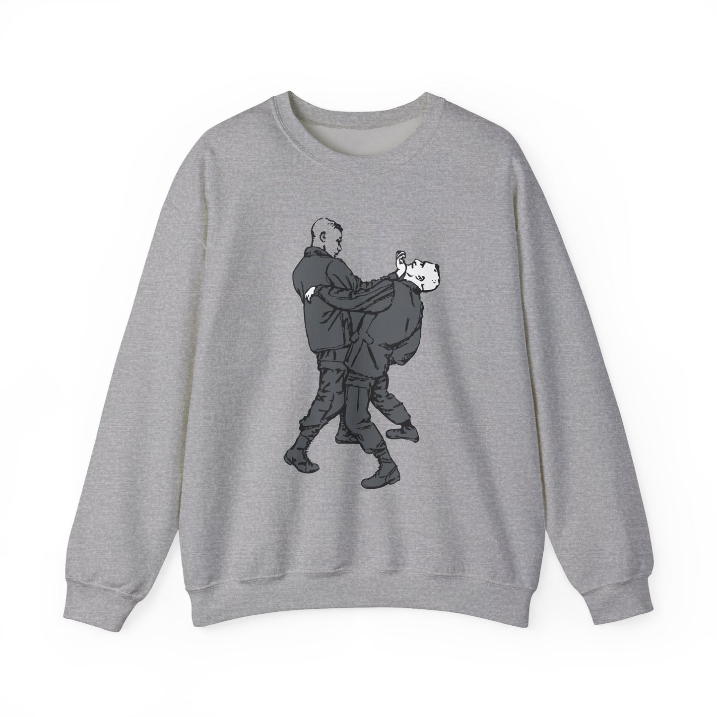 Crewneck Sweatshirt - Palm-Heel Strike to Chin X 300