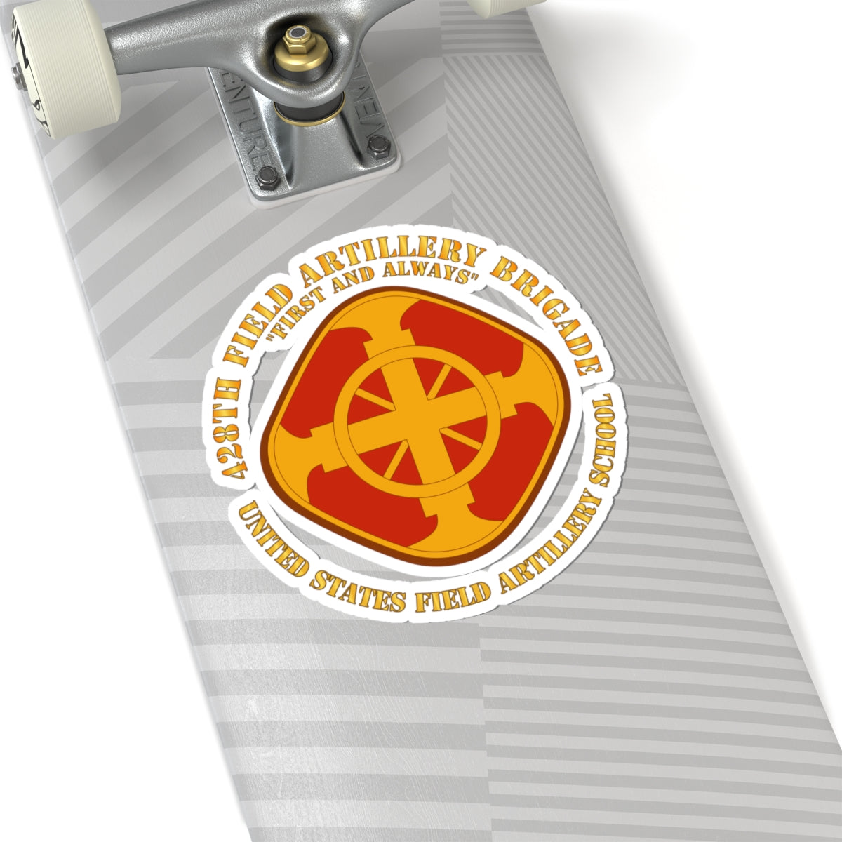 Kiss-Cut Stickers - 428th Field Artillery Bde - US FA School