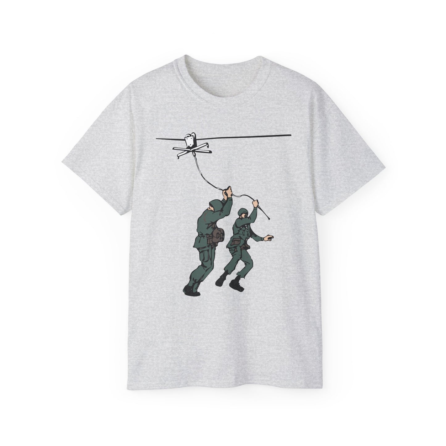 Unisex Ultra Cotton Tee - Airborne - Lateral Drift Trainer X 300