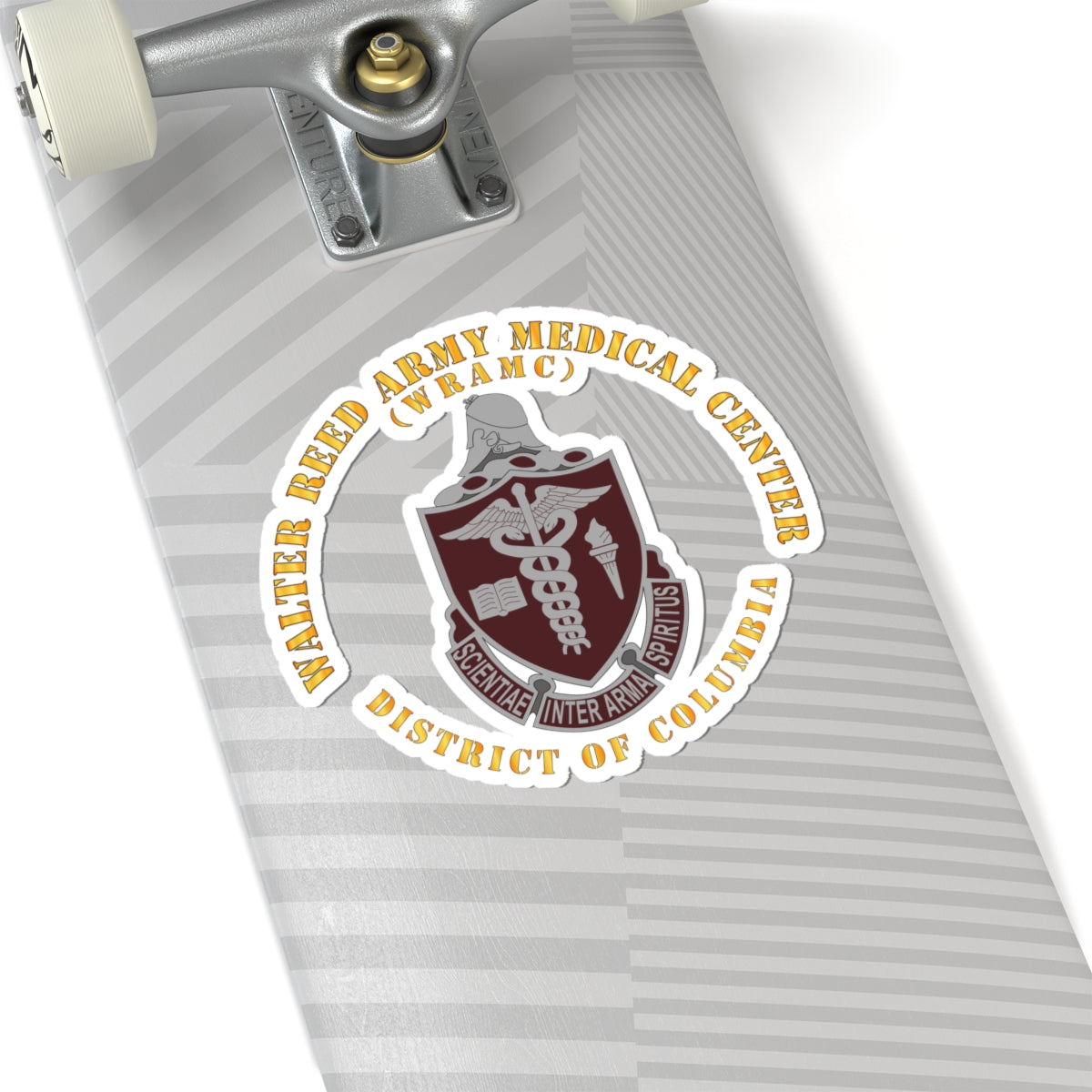 Kiss-Cut Stickers - Walter Reed Army Medical Center - District of Columbia