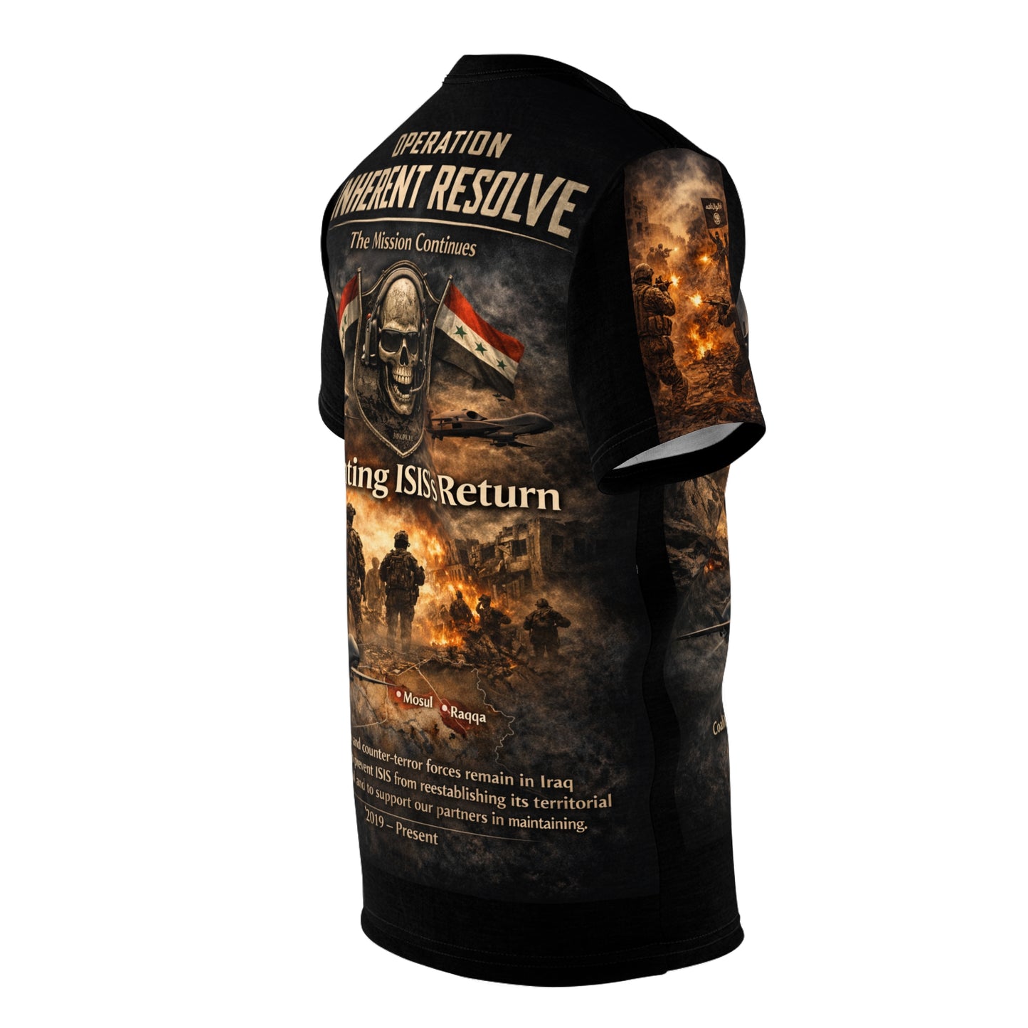 Operation Inherent Resolve Tribute Tee — War Against ISIS Memorial T-Shirt
