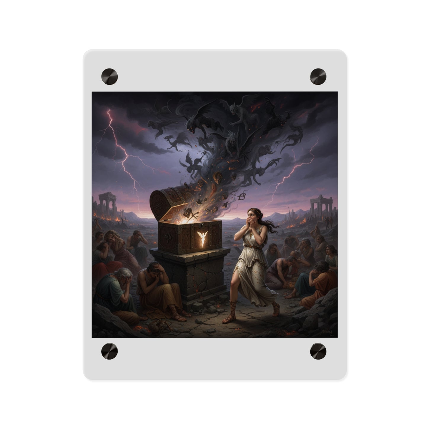 Acrylic Wall Art Panel - Pandoras box