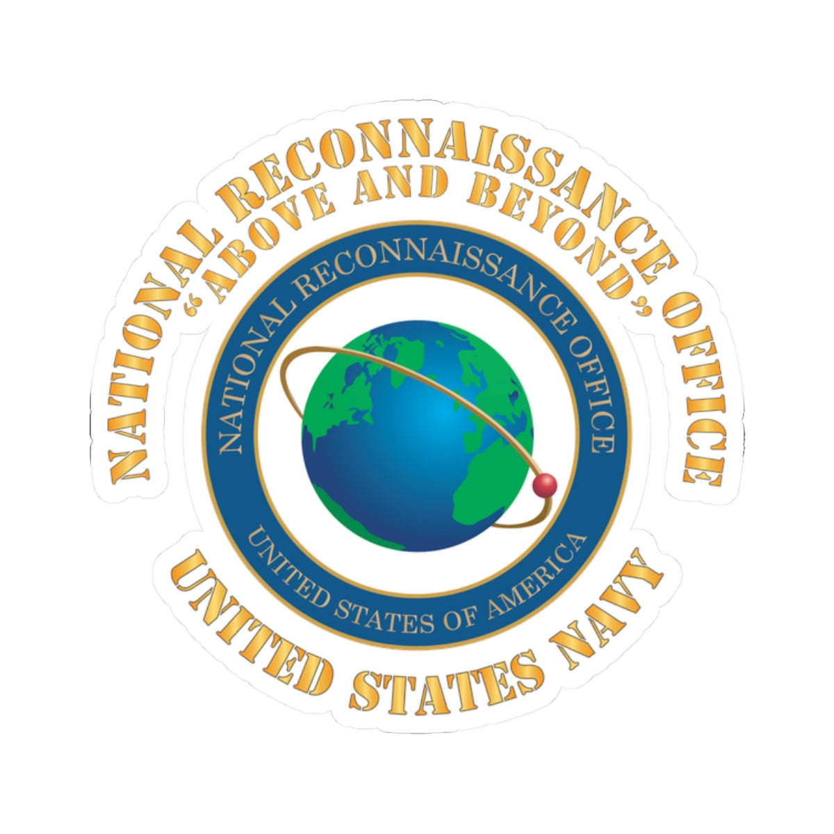 Kiss-Cut Stickers - National Reconnaissance Office (NRO) X 300