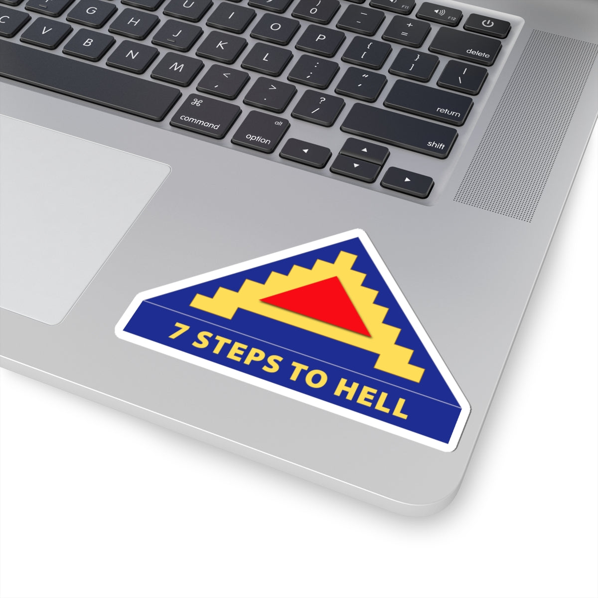 Kiss-Cut Stickers - 7th United States Army w 7 Steps to Hell