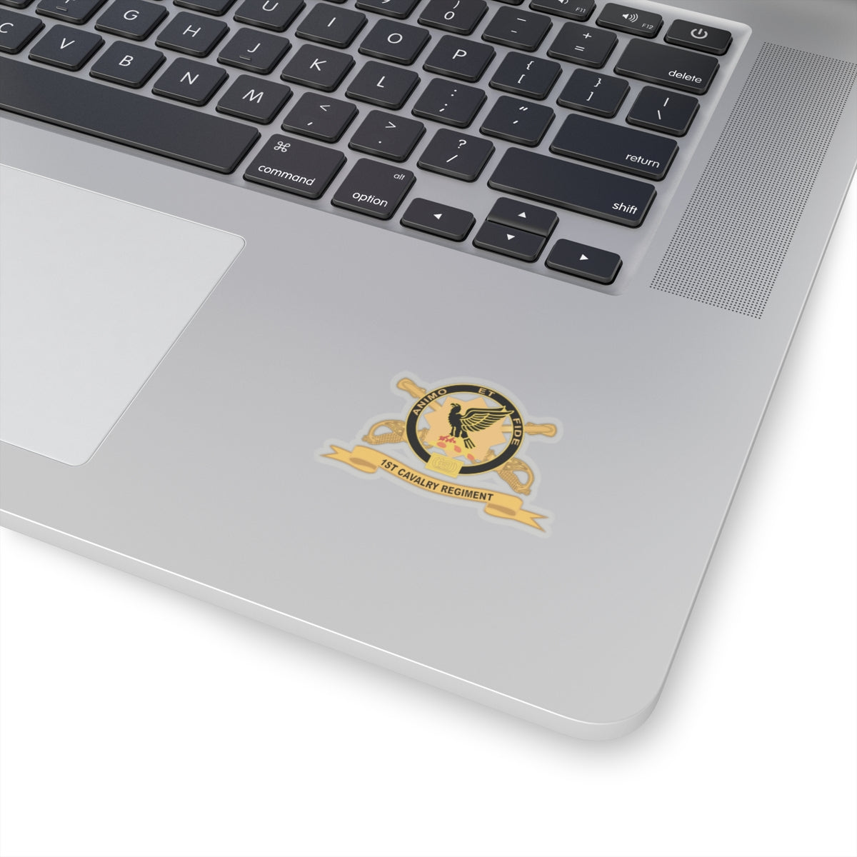 Kiss-Cut Stickers - Army - 1st Cavalry Regiment w Br - Ribbon X 300