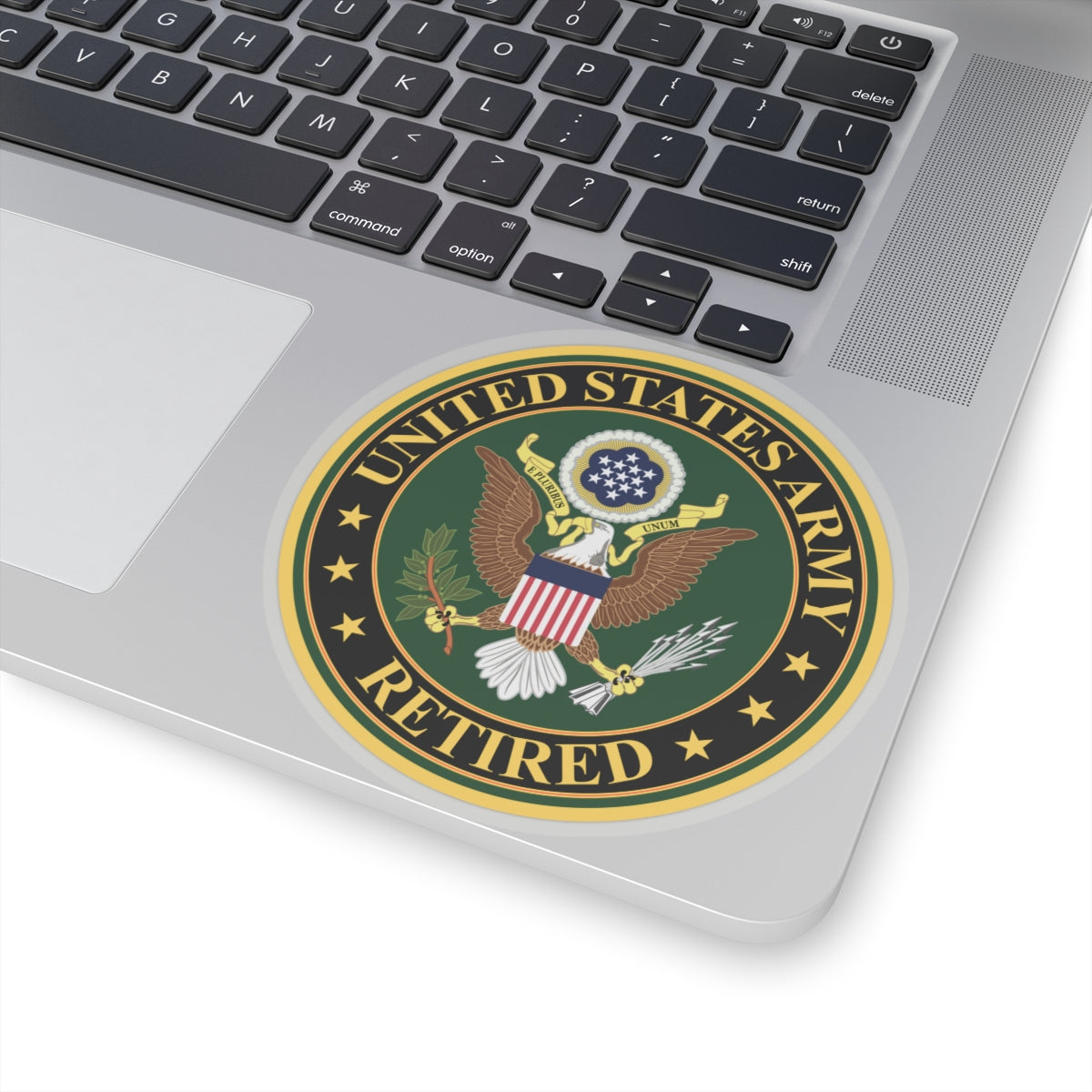 Kiss-Cut Stickers - US Army Retired