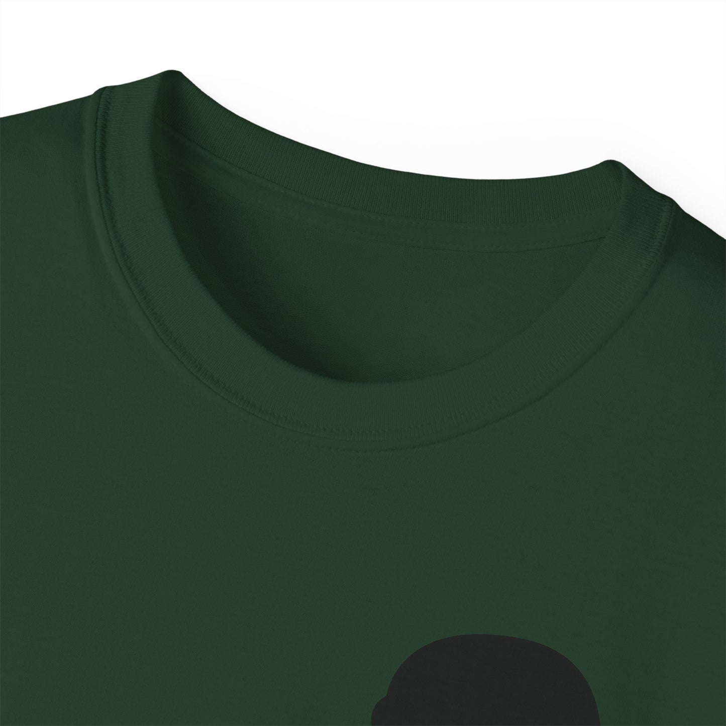Unisex Ultra Cotton Tee - Army - Soldier - MG Vehicle Mounted - Silhouette X 300