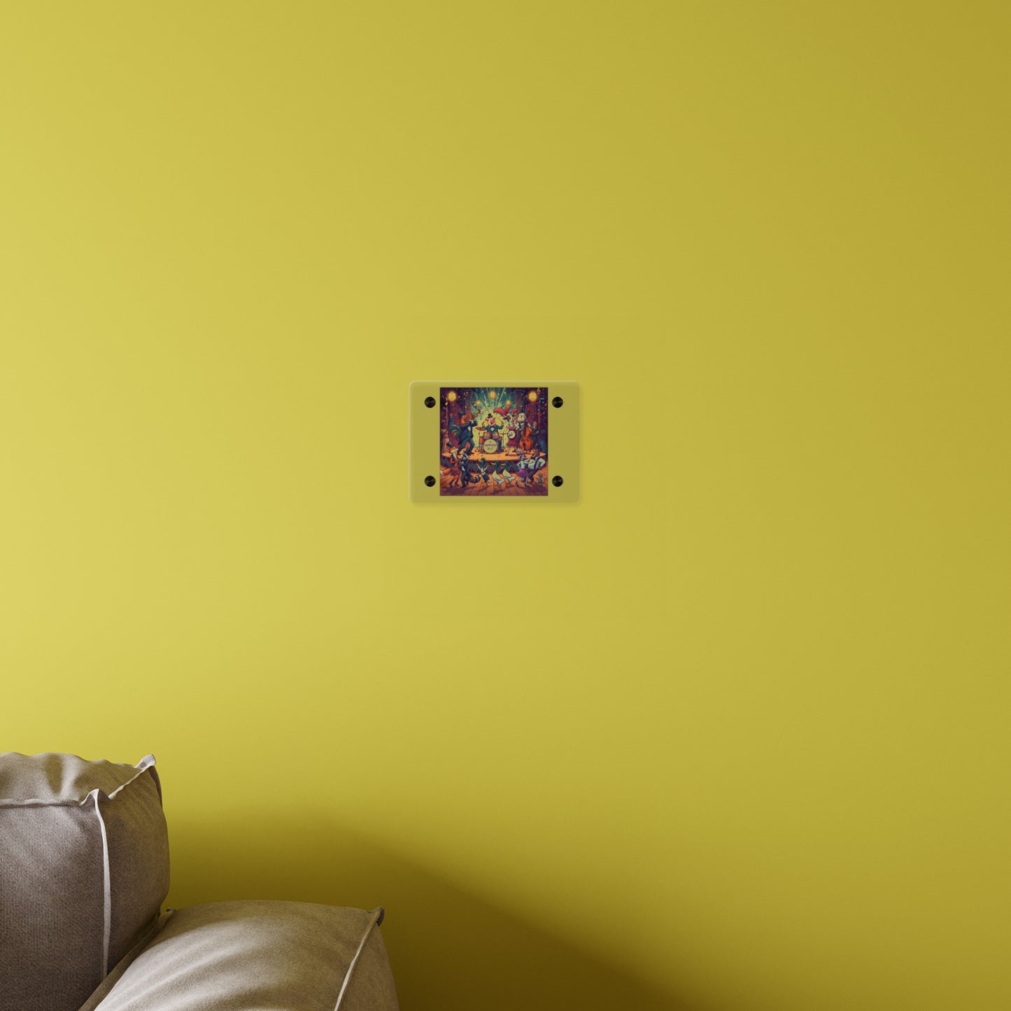 Acrylic Wall Art Panel - Farm Band Dance