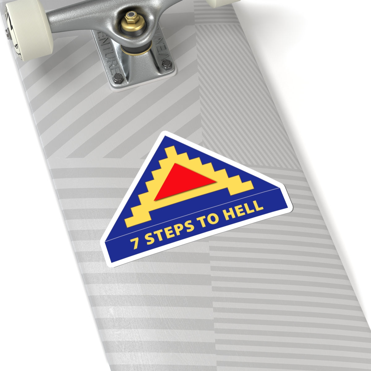 Kiss-Cut Stickers - 7th United States Army w 7 Steps to Hell