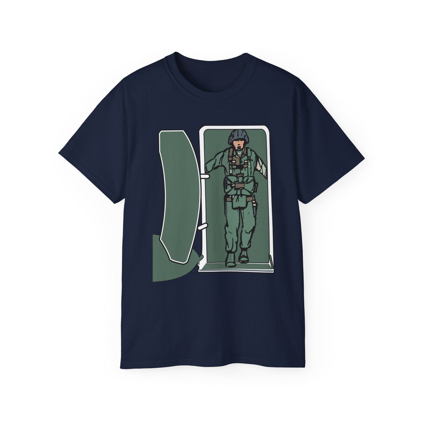 Unisex Ultra Cotton Tee - Airborne - JM Door Check X 300