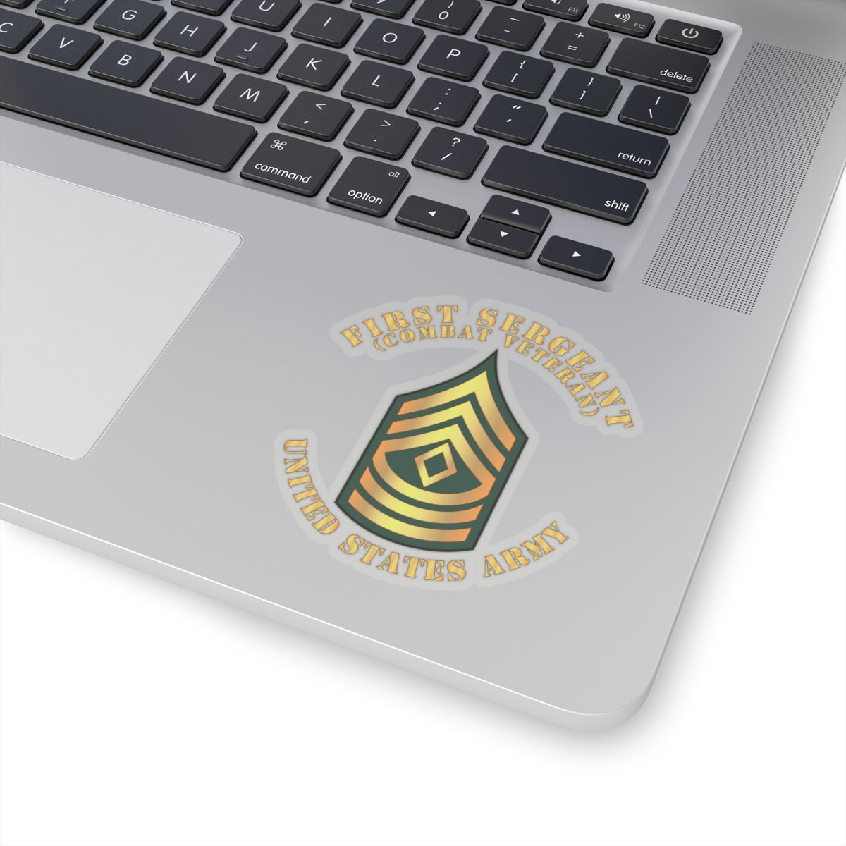 Kiss-Cut Stickers - First Sergeant - 1SG - Combat Veteran