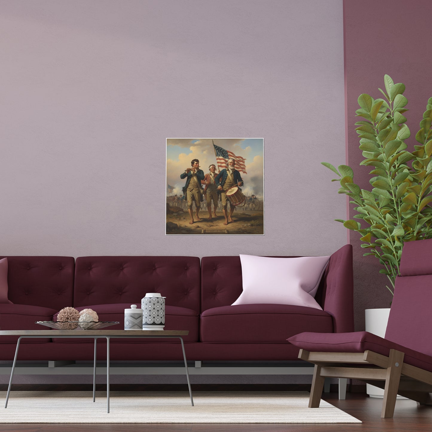 Indoor and Outdoor Silk Posters - Spirit of 76