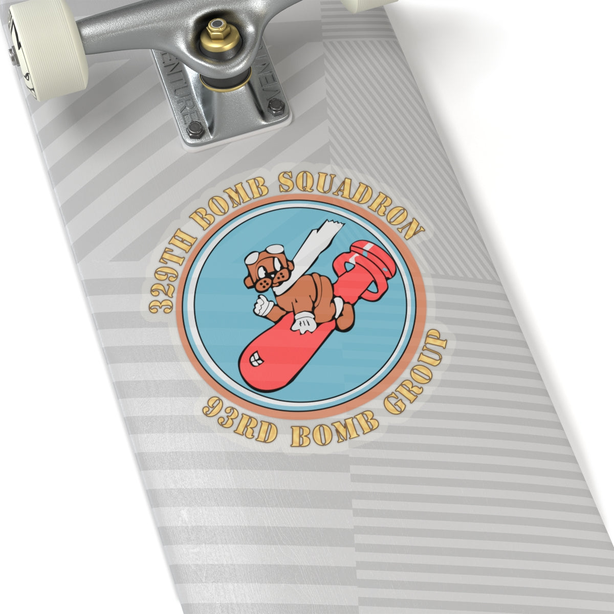 Kiss-Cut Stickers - AAC - 329th Bomb Squadron,93rd Bomb Group - WWII - USAAF