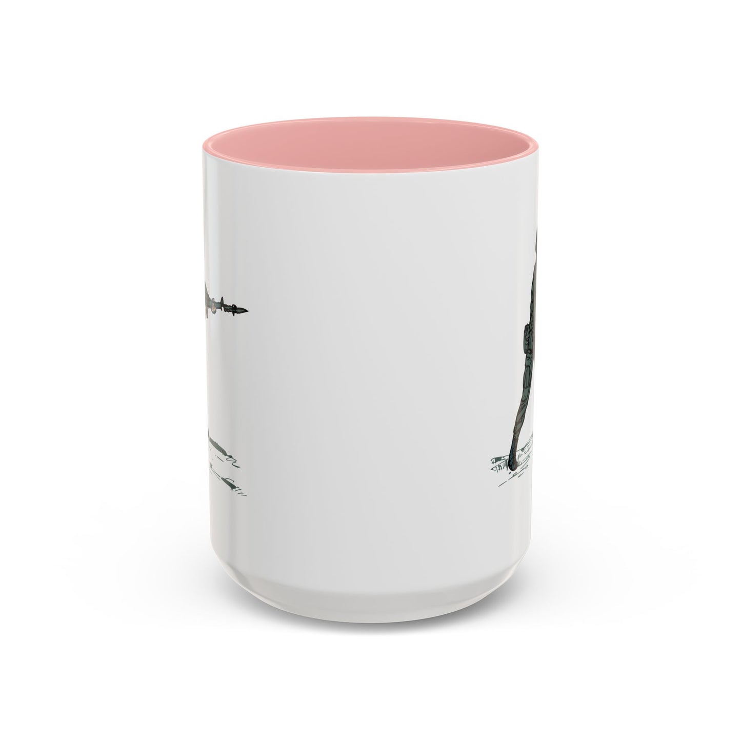 Accent Coffee Mug (11oz & 15oz) - Bayonet Training-Modified Thrust X 300