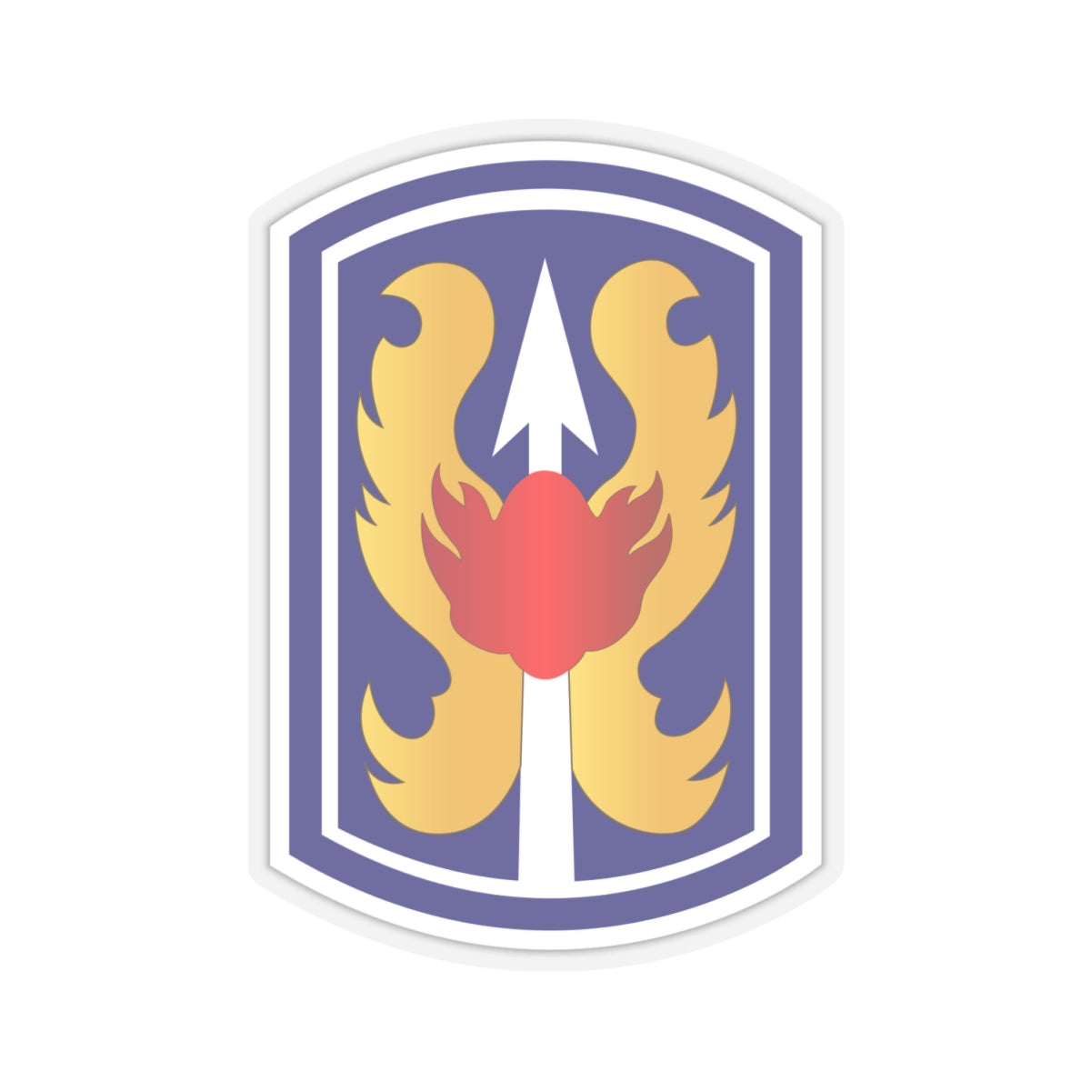 Kiss-Cut Stickers - SSI - Vietnam - 199th Infantry Brigade wo Txt