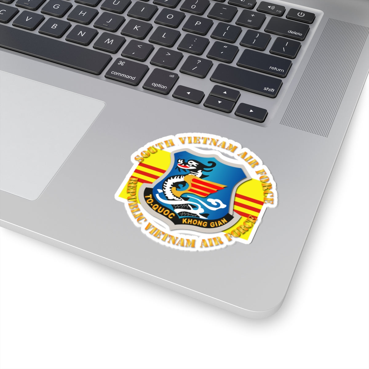 Kiss-Cut Stickers - SVAF - South Vietnam Air Force w Flag Txt