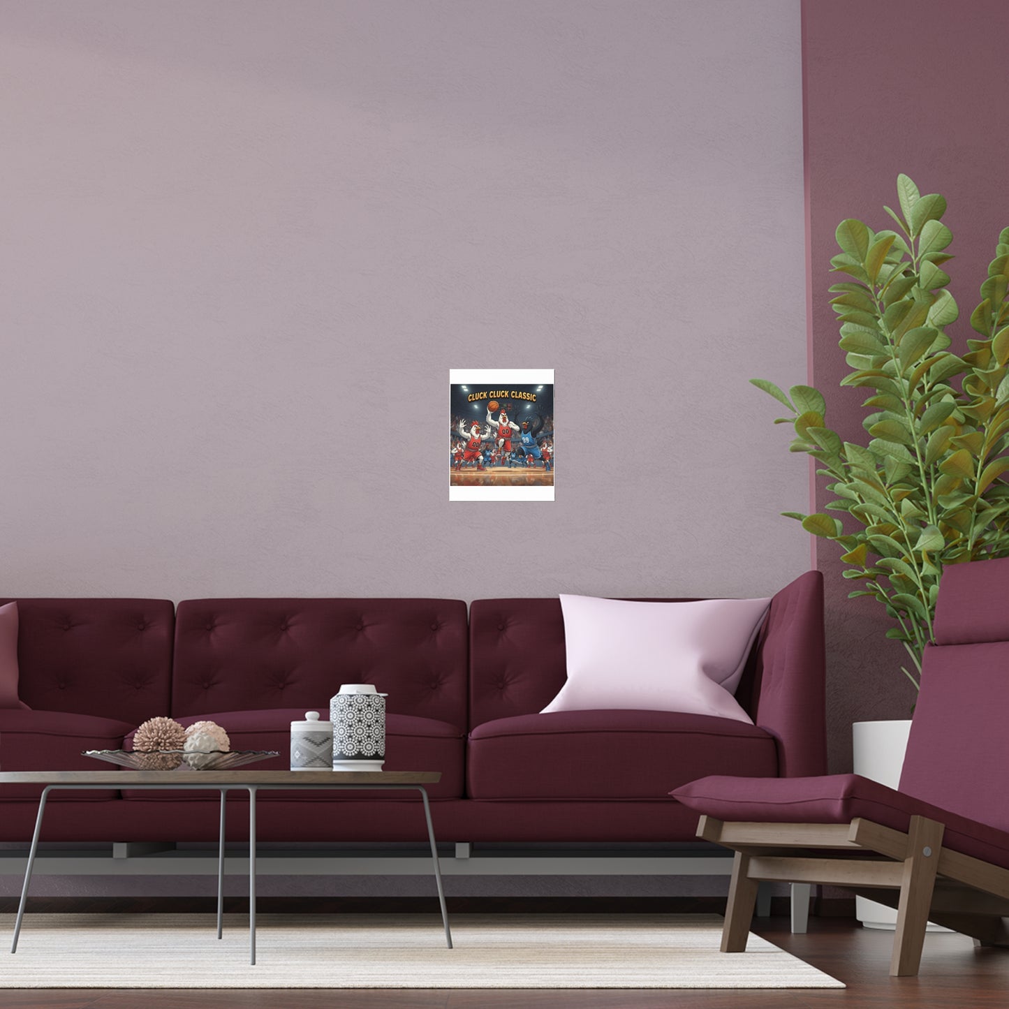 Indoor and Outdoor Silk Posters - Chicken Classic