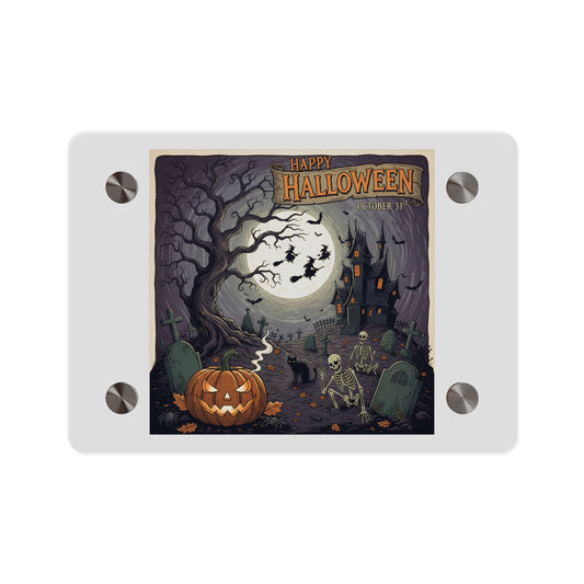 Acrylic Wall Art Panel - Halloween