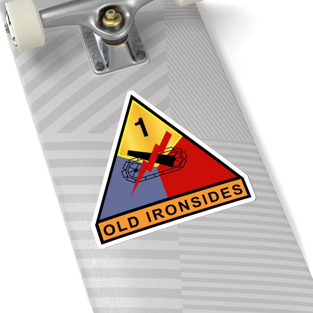 Kiss-Cut Stickers - 1st Armored - Old Ironsides wo Txt