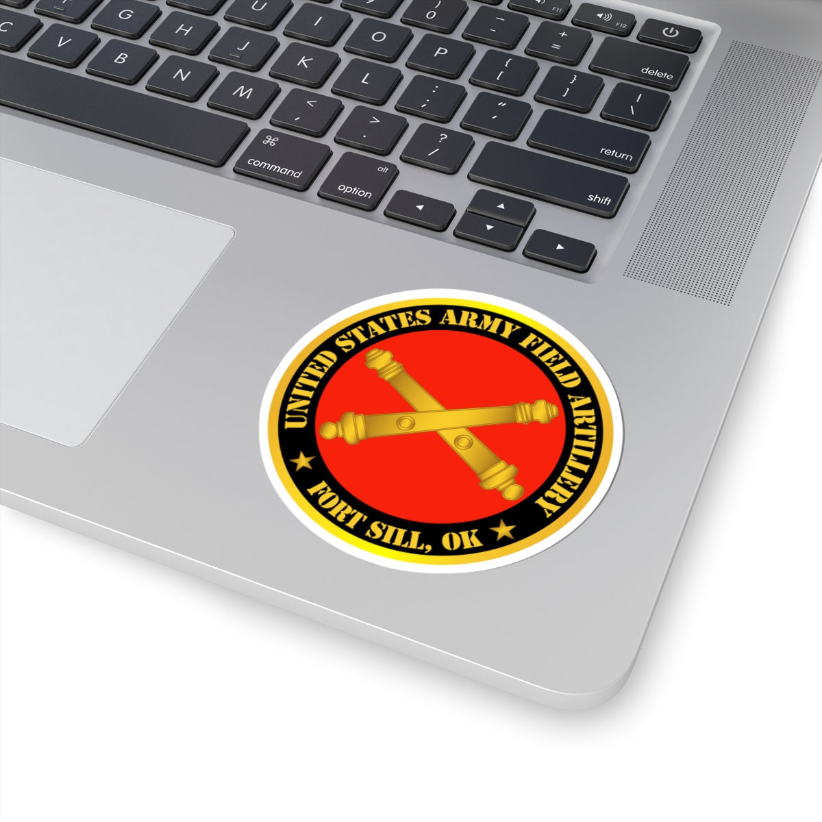 Kiss-Cut Stickers - US Army Field Artillery Ft SIll Ok w Branch