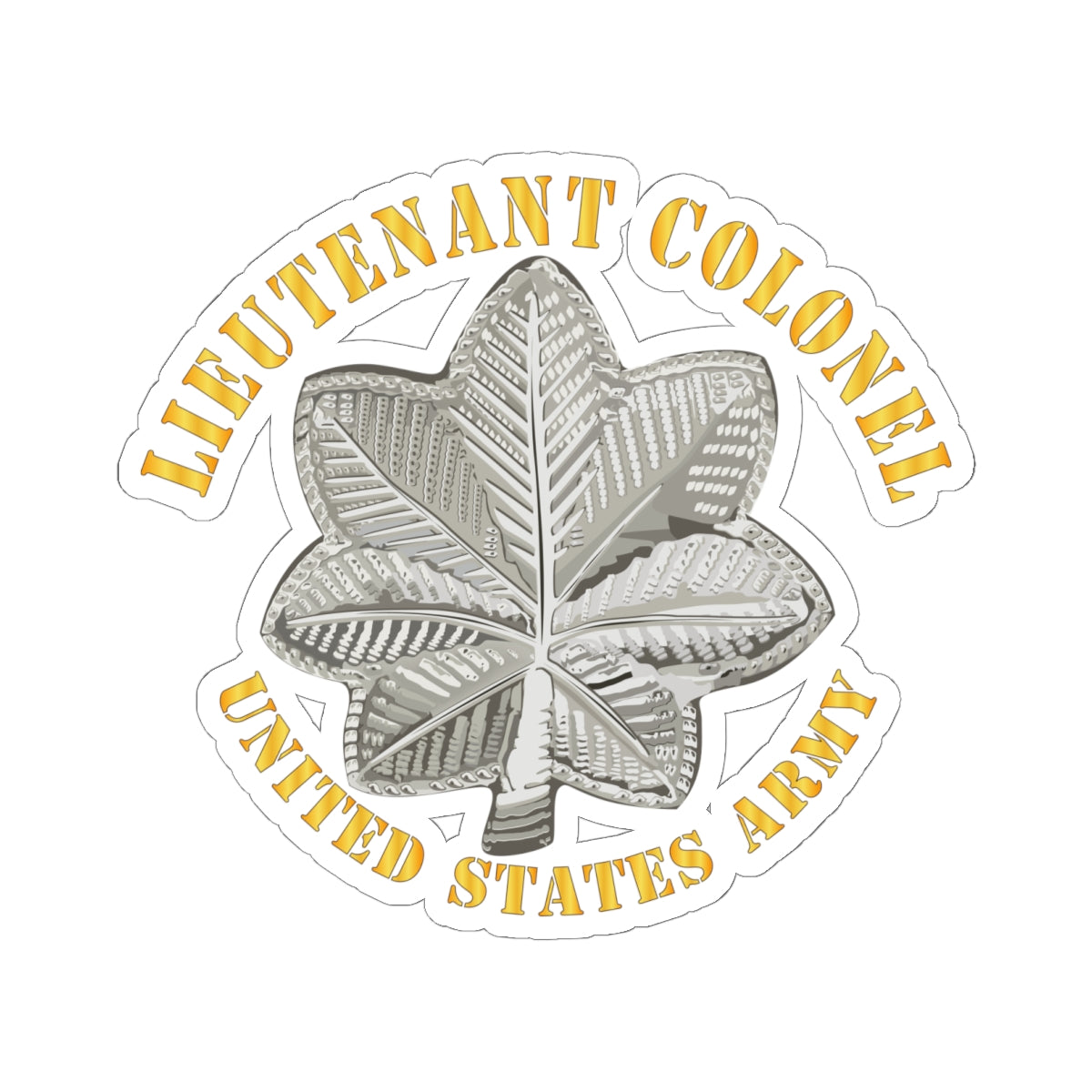 Kiss-Cut Stickers - Lieutenant Colonel - LTC - V1
