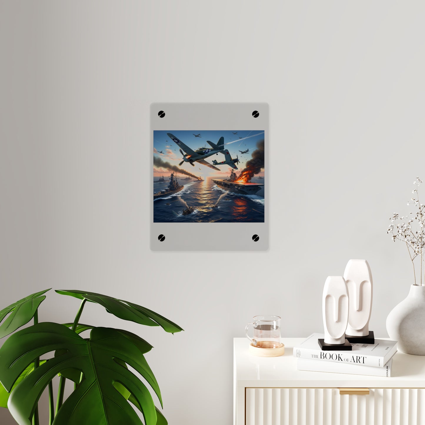 Acrylic Wall Art Panel - Battle of Midway