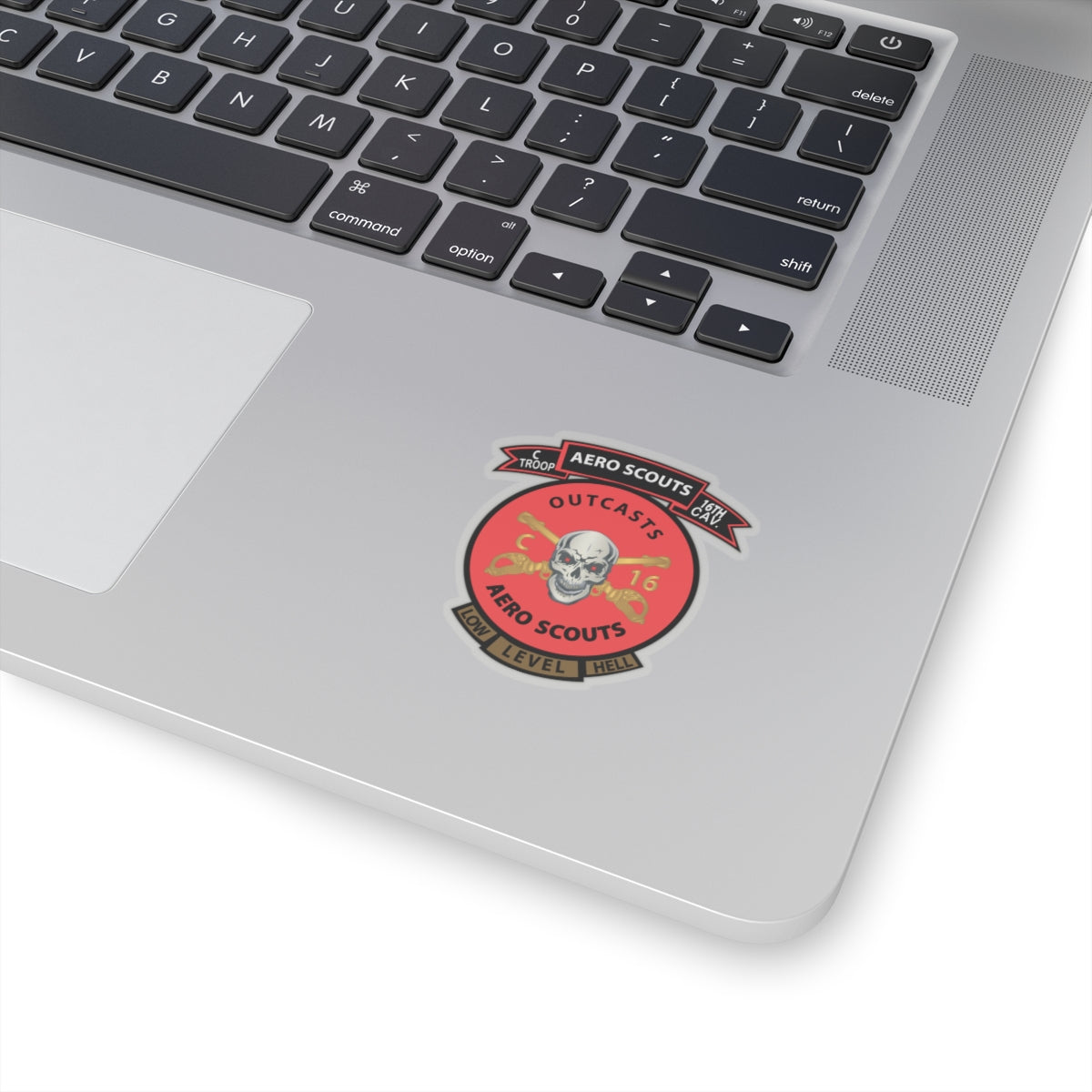 Kiss-Cut Stickers - C Co 16th Cavalry Regiment Aero Scouts - Vietnam - SSI X 300