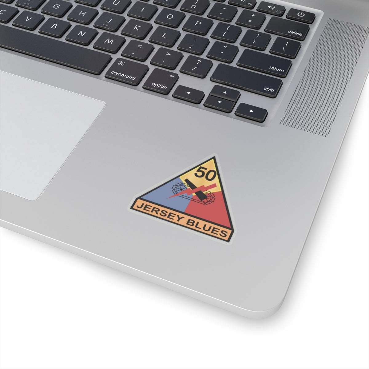 Kiss-Cut Stickers - 50th Armored Division - Jersey Blues wo Txt