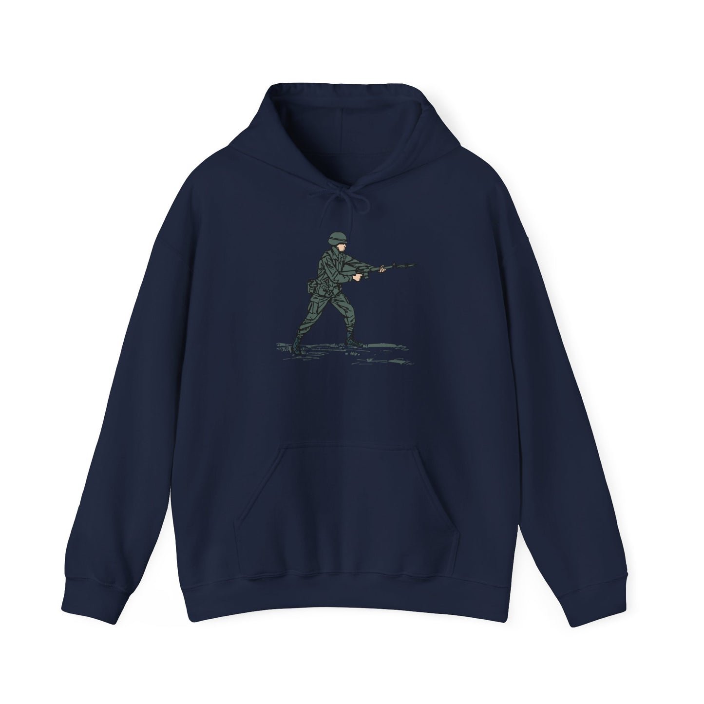 Unisex Heavy Blend Hooded Sweatshirt - Bayonet Training-Modified Thrust X 300
