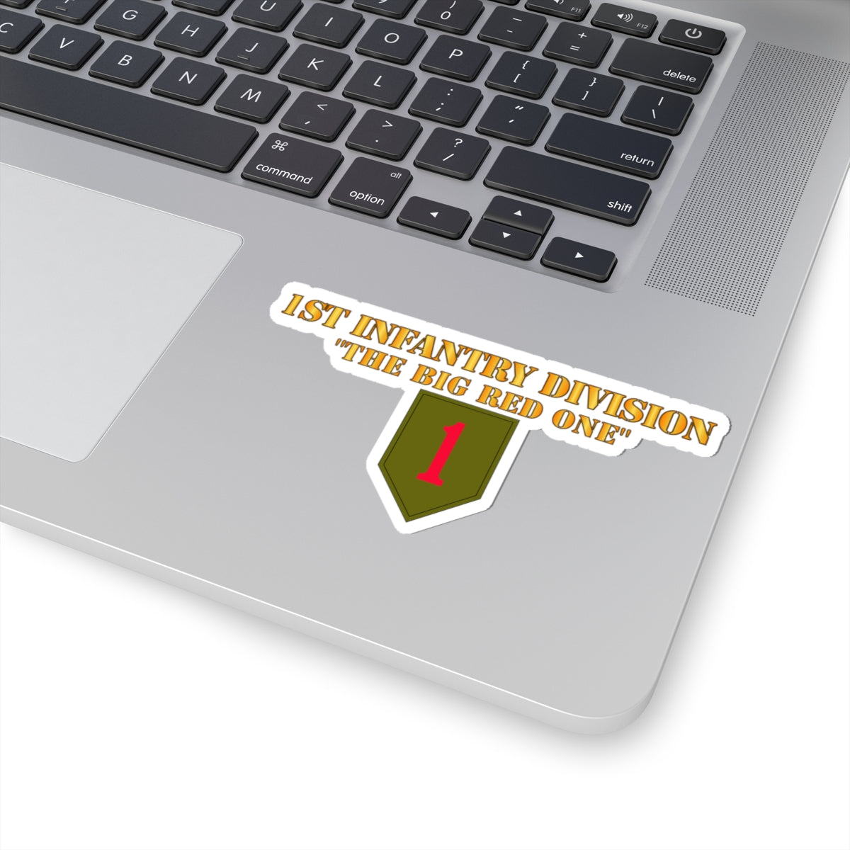 Kiss-Cut Stickers - 1st Infantry Division - Big Red One - Hat