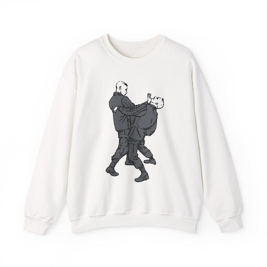 Crewneck Sweatshirt - Palm-Heel Strike to Chin X 300