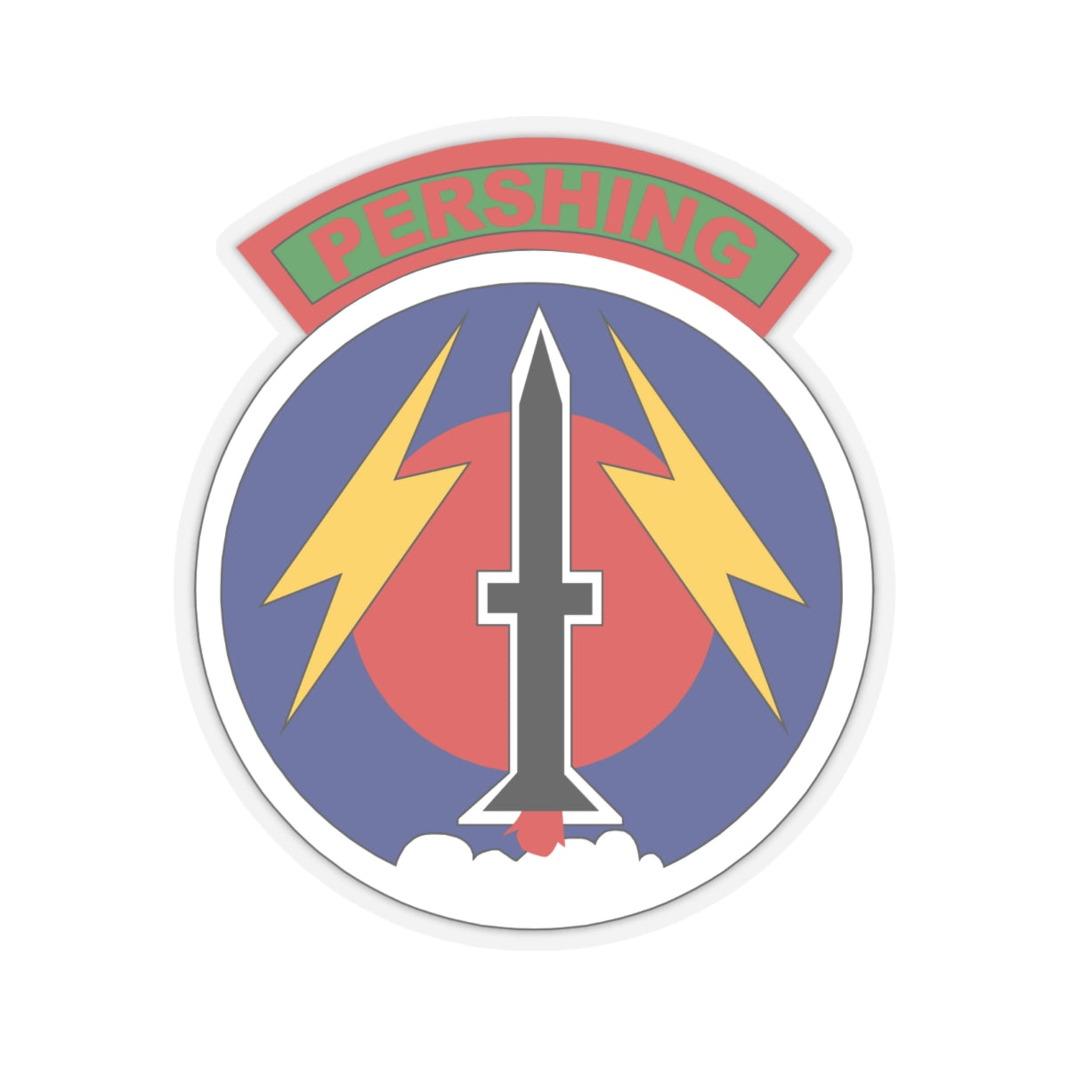 Kiss-Cut Stickers - 56th Artillery Command - Pershing