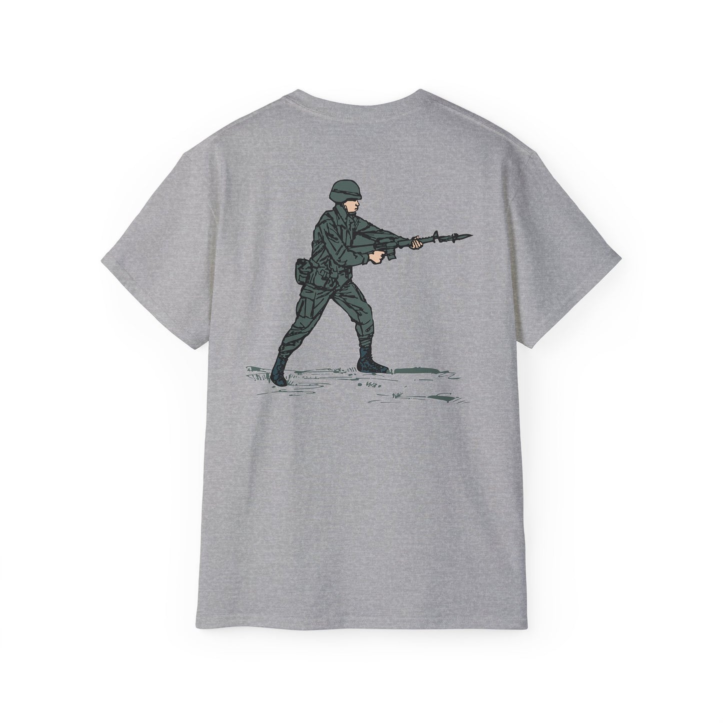 Unisex Ultra Cotton Tee - Bayonet Training-Modified Thrust X 300