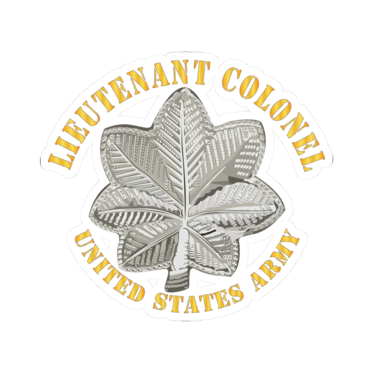 Kiss-Cut Stickers - Lieutenant Colonel - LTC - V1
