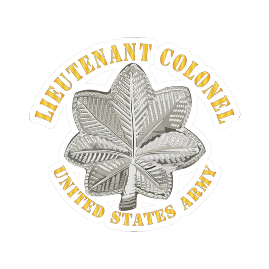 Kiss-Cut Stickers - Lieutenant Colonel - LTC - V1