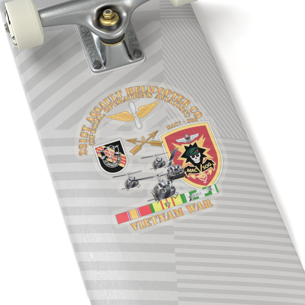 Kiss-Cut Stickers - 281st AHC MAC V SOG w SVC