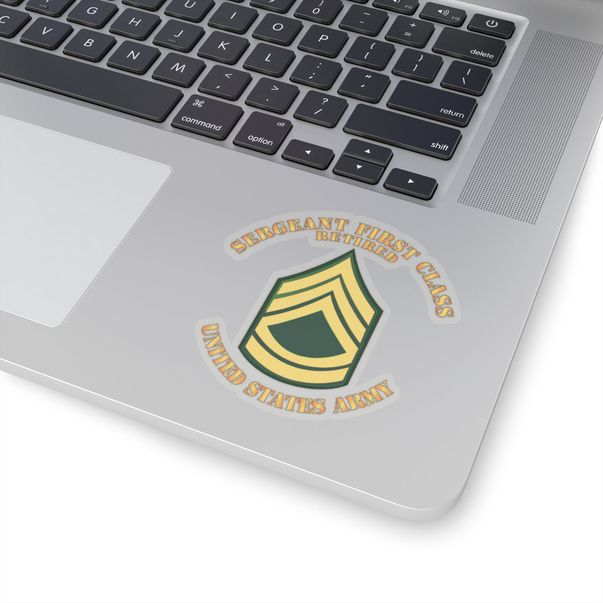 Kiss-Cut Stickers - Sergeant First Class - Retired
